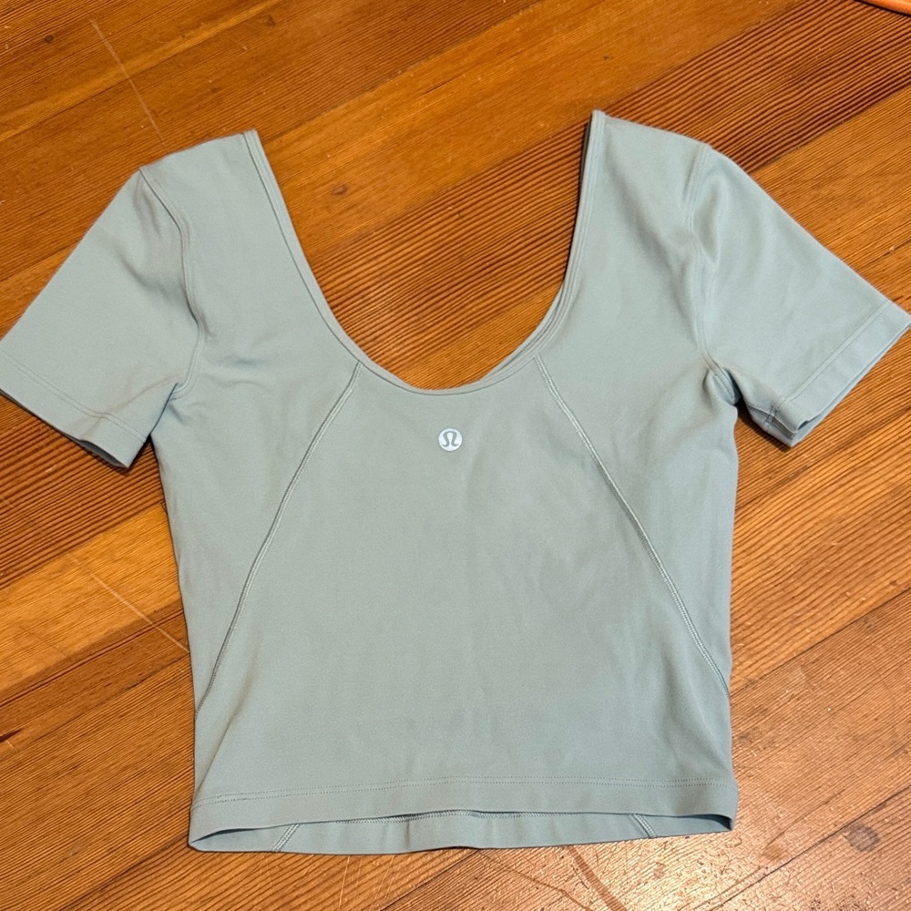 Lululemon athletica Sage Green Tee